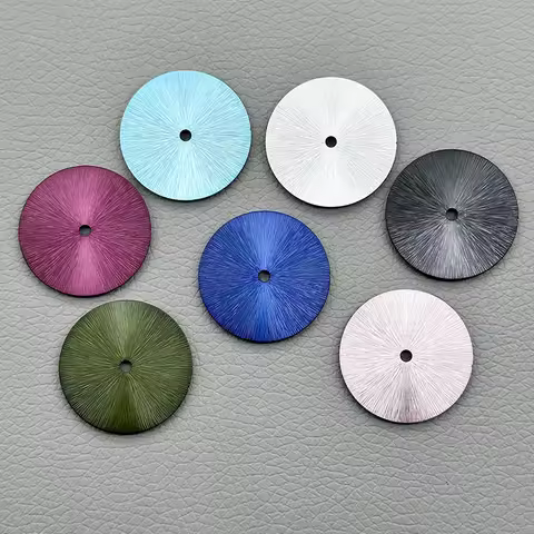 NH35 Dial 28.5mm Sun Pattern Dial Fit for NH35 NH36 4R35 7S Movement 3.0/3.8 O'clock SKX007 Case Wat