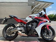 HONDA CBR650F 二手檔車中古車配合全額.超額.學生貸款強力過件白牌黃牌紅牌仿賽街車大型重機滿18即可辦理