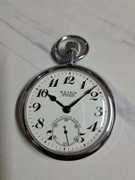日本精工 (SEIKO) Precision 15 Jewels 鐵道車長手上練懷錶 袋錶