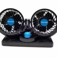 24V Car Fan / Double Headed Vehicle Fan