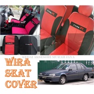 Proton ISWARA TypeR Fabric Car Seat Cover Auto Interior Accessories Styling Car Cover (4 colours)