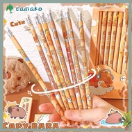 TAMAKO 8Pcs HB Pencil, Stationery Capybara Drawing Pencil, High-quality Graffiti/Painting Smooth Wri
