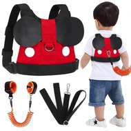 Accmor Toddler Leash Harness, Child Harness Baby Leash + Anti-Lost Wrist Link, Cute Kids Harness wit