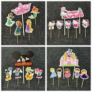 ALL 5 THOUSAND cake topper paper cake decoration C