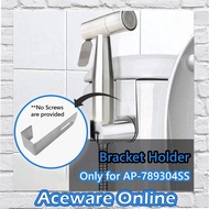 Stainless Steel Holder Hook Hanger Hand Shower Head Bracket Bidet Spray For AP-789304SS NoScrew Peny