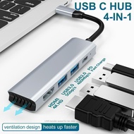 4in1Type-C Docking Station Hub 4in1 HDMI USB3.0 USB2.0 PD Hub 4K