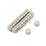 (KB) Neodymium Magnet 1X3mm 3X1mm White Round Coin Strong Neodymium Super Strong