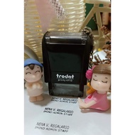 Trodat 4910 Pastel Color Self Inking Stamp Customized Stamp