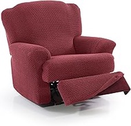 FAVERTI® Super Elastic Recliner Chair Cover from 70 to 90 cm | Novelle Model | Dark Fuchsia | Armcha