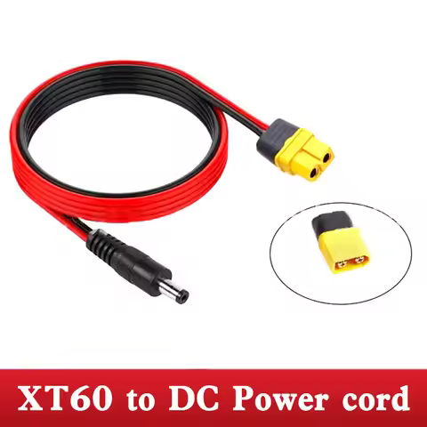 XT60 to DC5521/DC5525mm Battery Charging Cable Male Female Power Cable xt60 Model Aircraft Plug High