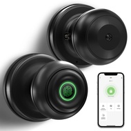 ลูกบิดประตูอัจฉริยะ ล็อคประตูลายนิ้วมือ Smart Lock Knob Fingerprint Door Lock ปลดล็อกด้วยลายนิ้วมือส