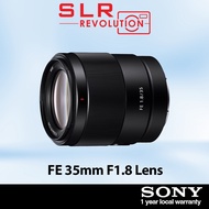 Sony FE 35mm F1.8 Lens For Sony E [SEL35F18F] | Sony Singapore Warranty