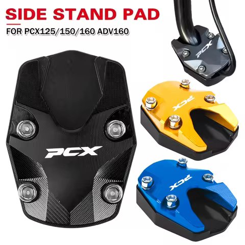 Side Stand Enlarge Foot Pad For Honda PCX160 PCX150 PCX125 PCX 125 150 Motorcycle Aluminum Kickstand