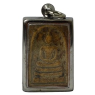 Phra Somdej To Powder Texture With Frame Necklace