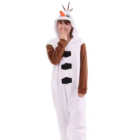 Disney snow baby Kigurumi Onesies Pajamas Unisex Cosplay Costumes Sleepwear Jumpsuit Halloween Chris