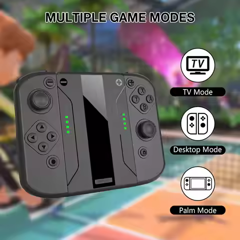 Works with Switch-J left and right game controllers, can be used with Nintendo Switch/OLE D, 2-in-1 