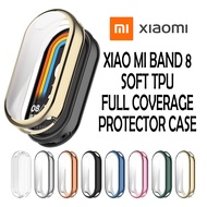 XiaoMi Band 8 Protector Casing Full Coverage Xiao Mi Band8 Soft TPU Cover XiaoMi Band8 Protective Ca