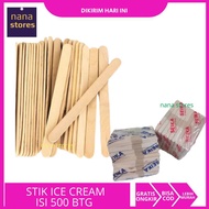 Ice cream sticks, ice cream sticks, ice cream handles, hygienic ice cream handles, 500 sticks