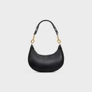 CELINE MEDIUM AVA STRAP BAG IN SMOOTH CALFSKINBLACK