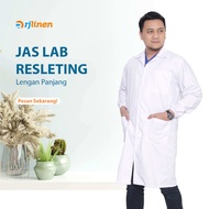 Unisex Zipper Lab Coat/ Long Sleeve Laboratory Lab Coat/ Long Sleeve Lab Coat Rubber/ Men's Long Sle