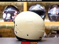 - Helm Bell Scout Air Vintage White Half Face Helmet Original Usa -