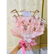 Butterfly BOUQUET + LED butterfly cellophane