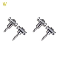 [caesar_orlando.my]2X Electric Guitar String Buckle Holders with Mounting Screws Mounting Tree Guide