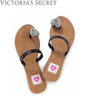 美國現貨《VICTORIA`S SECRET》維多利亞的秘密 Bling Toe Sandal PINK系列心鑽拖鞋【S】