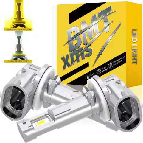 BMTxms 2PCS H27 881 H27W H27W2 LED Fog Light 20000LM 40W For Hyundai Ssangyong Daewoo KIA Car Lamp B