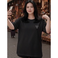 2S261 XL-5XL Tshirt Woman T Shirt Baju Perempuan Style   Crop Top Seluar Wanita Korean Style Clothes