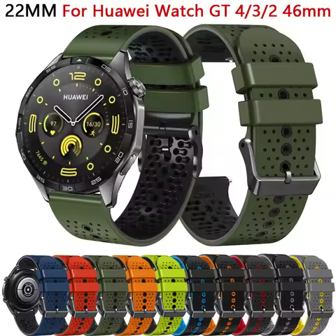22mm Watch Strap For Huawei Watch GT 4 GT4 46mm Band Bracelet Huawei GT5/GT3/GT2 GT 5 3 2 Pro SE 46m