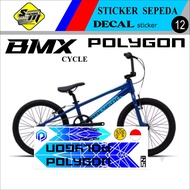 POLYGON BIKE STICKER BMX BIKE ACCESSORIES