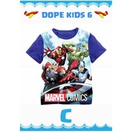 (2-7 years) Dope Kids 6C Avengers Marvel Comics Kids T-Shirt