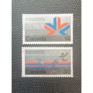 CAN47 Canada 1978 XI commonwealth games stamps series 1 complete set of 2 v used