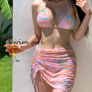 swim Girl bikini 3 Pieces Tie Neck Sexy Goes To The Beach 0171 bikini set sexy bikini beachwear