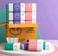 Thùng giấy ăn rút 30 gói cao cấp Giấy ăn gấu trúc siêu dai mịn - KHĂN GIẤY