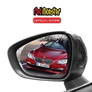 RedMonster 2 Piece Pack RAINPROOF FILM REARVIEW MIRROR 95x95mm or 135x95mm