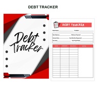 DEBT TRACKER BOOKLET A5 SIZE
