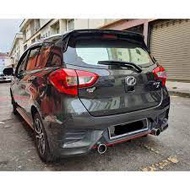 Perodua Myvi 2018 2019 Drive68 Drive 68 Rear Skirt Bodykit