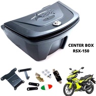 HONDA RSX 150 RS150 YAMAHA Y16ZR Y15ZR CENTER TOP BOX WITH KEY LOCK AND BRACKET / BAKUL TENGAH MOTOR SEKALI BRACKET