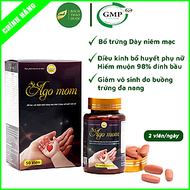 Ago Mom bổ trứng tăng khả năng thụ thai, giảm vô sinh hiếm muộn ở phụ nữ buồng trứng đa nang (50 viên)