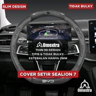 Best Seller BYD Sealion 7 Steering Wheel Cover Slim 3D OmextraDesign Car Steering Wheel Cover