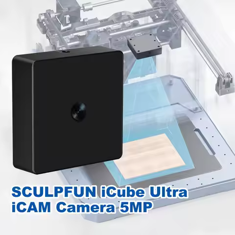 SCULPFUN iCube Ultra iCAM Camera 5MP 500W high-definition pixel 2592 * 1944 resolution Laser engravi
