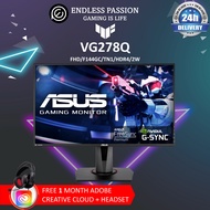 ASUS VG278Q Gaming Monitor - 27inch, Full HD(1920 x 1080), 1ms, 144Hz, G-SYNC Compatible, FreeSync Premium