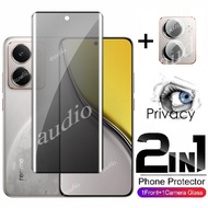 Realme P3 Ultra 5G 2in1 Private Screen With Lens Film For realme P3 Ultra 5G 2025 Privacy Screen Pro
