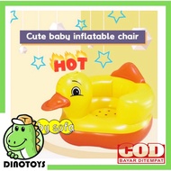 DINOTOYS Inflatable Baby Dining Chair SOFA with Music Suitable for Children 6 Months to 4 Years Old