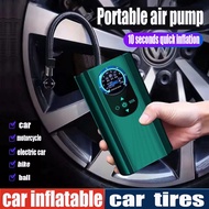 【New】Portable Car Air Compressor DC 12V Digital Tire Inflator Air Pump 150 PSI Auto Air Pump for Car Motorcycle LED Light 22.
