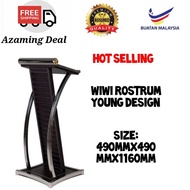 ROSTRUM UPGRADE VERSION Rostrum Executive Podium Rostrum 讲台 (Design Logo Available ) 3 Tahun Warrant