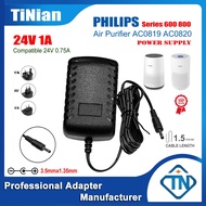 24V 0.75A/1A AC/DC Adapter for Philips Series 600 800 Air Purifier AC0819 AC0820 AC0830 AC0850 AC065