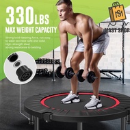 Vsadey Foldable Mini Trampoline 40&48 Inch Trampoline Jumper Indoor Fitness Stable & Quiet Exercise 
